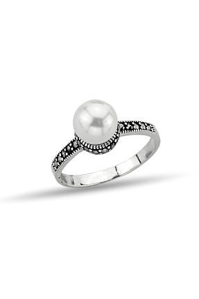انگشتر نقره زنانه زیرکن Metay Silver - کد 852263323