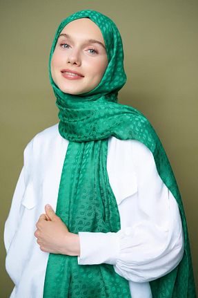 شال سبز زنانه کد 852274338