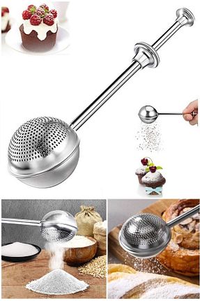 آبکش استیل ضد زنگ Kitchen Beauty - کد 736397384