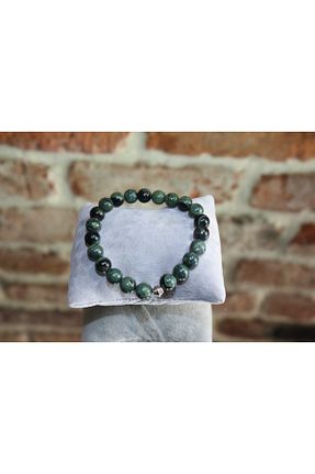 دستبند جواهر سبز زنانه سنگ طبیعی AquaStore - کد 101408077
