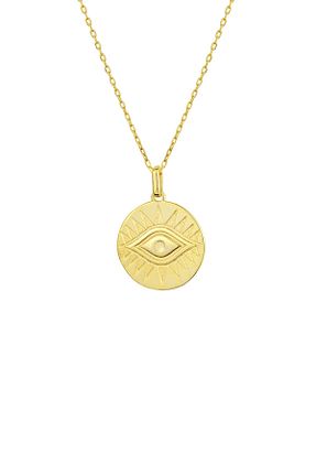 گردنبند نقره طلائی زنانه 925 عیار Gimora - کد 31538096