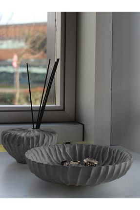 کاسه و بشقاب دکوراتیو طوسی Beton The Craft Thor - کد 469924034