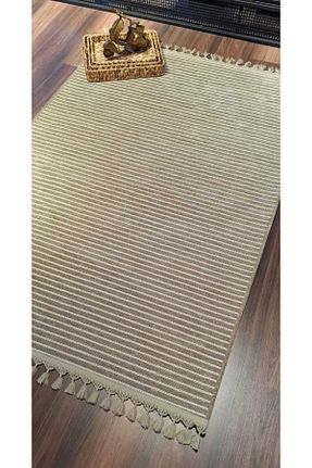 فرش قهوه ای قابل شستشو New Color - کد 852413968