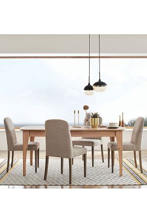 میز آشپزخانه بژ Suntalam Enza Home - کد 89262912