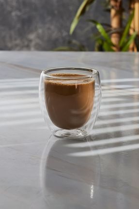لیوان نارنجی شیشه Karaca - کد 450433954