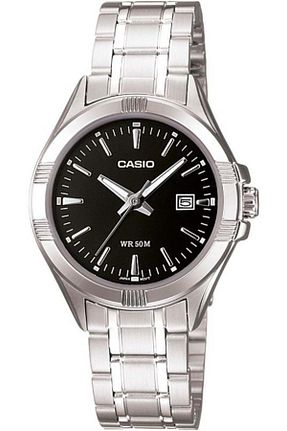 ساعت مچی سفید زنانه 31-34 میلی متر Casio - کد 981419