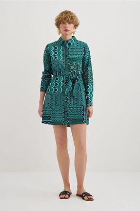لباس سبز زنانه بافتنی Mathilda By Çiğdem Bilici - کد 691856978