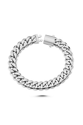 دستبند نقره سفید زنانه 925 عیار Hepimitu - کد 852129027