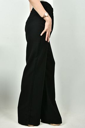شلوار مشکی زنانه پلی استر moda caddesi - کد 755240065