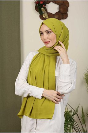 شال سبز زنانه پنبه ای Trablus - کد 771006124