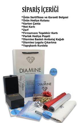 گردنبند طلا زرد زنانه 14 عیار DİAMİNE PIRLANTA - کد 654350278