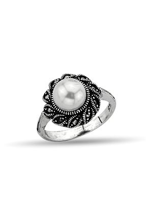 انگشتر نقره زنانه زیرکن Metay Silver - کد 852263319