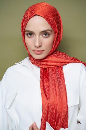 شال نارنجی زنانه کد 852274524