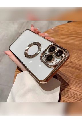 کاور و قاب طلائی iPhone 15 Pro Max halkhouse - کد 841765399