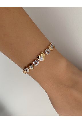 دستبند جواهر سبز زنانه زیرکن Owentis - کد 376296059