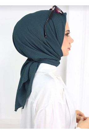 روسری سبز پنبه ای Trablus - کد 852299552