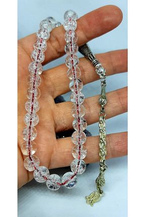 تسبیح سفید سنگ طبیعی Doğaltaş - کد 355706570