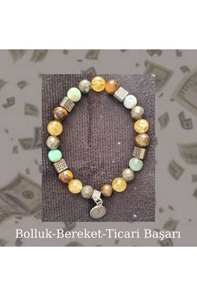 دستبند جواهر رنگی زنانه سنگ طبیعی Genel Markalar - کد 260226060