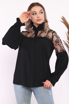 پیراهن سایز بزرگ مشکی زنانه سایز بزرگ Loom Boutique - کد 119927760