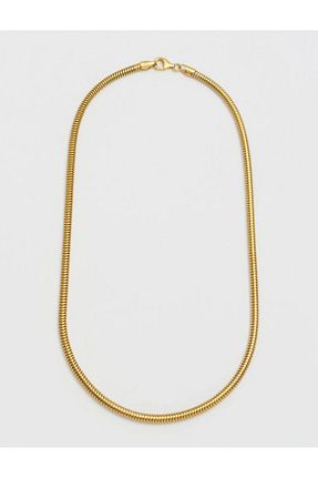 گردنبند استیل ( فولاد ) طلائی زنانه استیل ضد زنگ neslyaccessories - کد 852313501