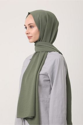شال خاکی زنانه جاز ŞURA ŞAL - کد 65881407