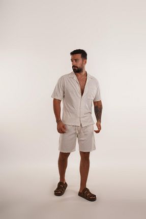 ست گرمکن قهوه ای مردانه مخلوط ویسکون SCSARVİN - کد 852356605