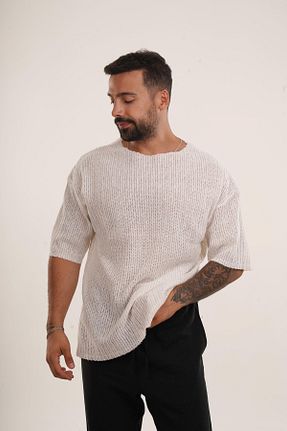 تیشرت نباتی مردانه رگولار SCSARVİN - کد 852534989