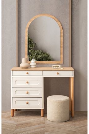 آینه کنسول سفید Suntalam Home - کد 852353245