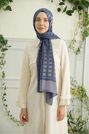شال سرمه ای زنانه ویسکون ARMANDA - کد 852259437