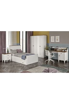 ست اتاق نوجوان فیروزه ای چوب VENATTO - کد 277782493