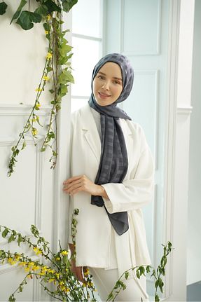 شال طوسی زنانه ویسکون ARMANDA - کد 852259551