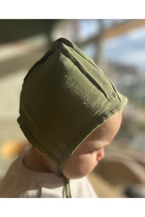 کلاه سبز بچه گانه پنبه ای runbaby - کد 791065840