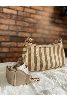 کیف دستی بژ زنانه سایز متوسط eladabags - کد 852449260