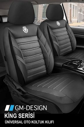 روکش صندلی خودرو مشکی GM-DESIGN - کد 845093507