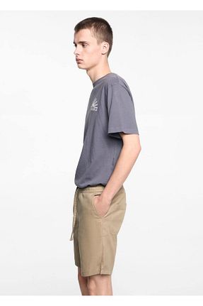 شلوار بژ مردانه کتان MANGO Teen - کد 821621329