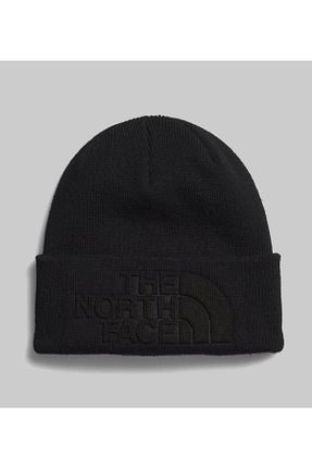 کلاه پشمی مشکی مردانه پنبه ای The North Face - کد 852516797