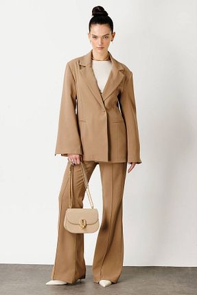 کت قهوه ای زنانه Blazer Hooopstore - کد 811222361