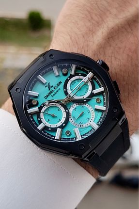 ساعت مچی فیروزه ای مردانه 41-45 میلی متر Daniel Klein - کد 852698728