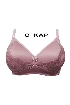 سوتین ورزشی صورتی زنانه ساده A&K ZÜMRA - کد 852687866