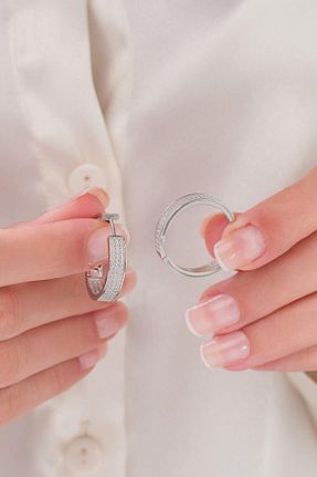گوشواره نقره زنانه 925 عیار Tmt Silver - کد 852472697