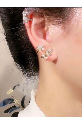 گوشواره جواهر طلائی کد 833294927