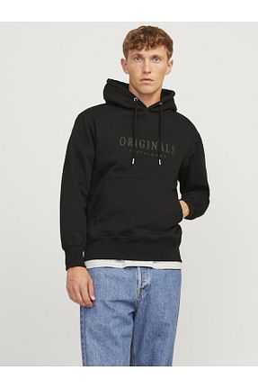 سوئیشرت مشکی مردانه نوشته / شعار Jack & Jones - کد 852561601