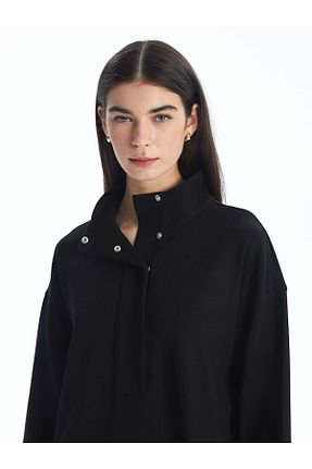 تونیک مشکی زنانه بافتنی LC Waikiki - کد 852827639