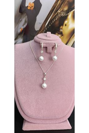 ست مروارید 3 تایی Silver - کد 841172141