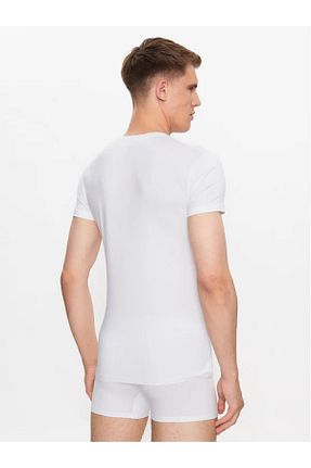 تیشرت سایز بزرگ سفید مردانه رگولار U.S. Polo Assn. - کد 771422906
