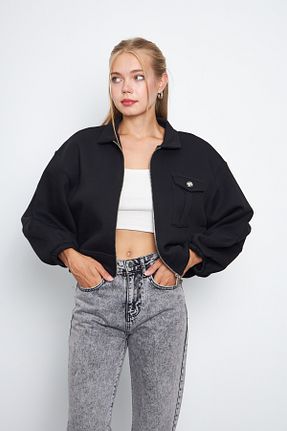 کت مشکی زنانه رگولار CrazyShopping - کد 852723254