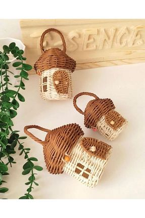 سبد نباتی حصیر Bohodella - کد 783635892
