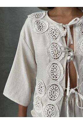 بلوز طوسی زنانه Saç Örgü Miss Allos - کد 852830181