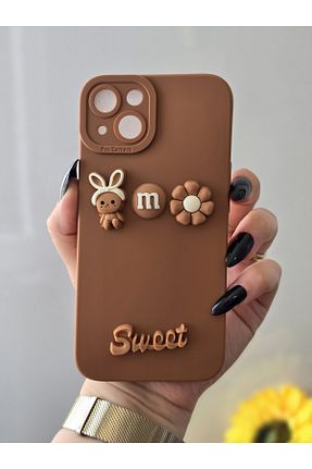 کاور و قاب قهوه ای iPhone 13 Magic Ring - کد 852841257