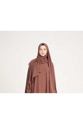 روسری قهوه ای İpek Vual VALENS BOUTİQUE - کد 852865091